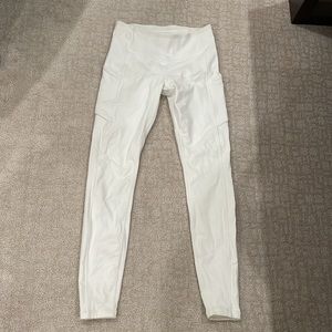 Lululemon White Leggings Size 6